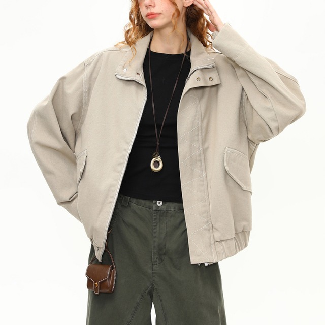 basic drop shoulder jacket　ベーシックドロップショルダージャケット　J1344