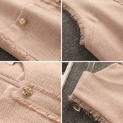 Powder Pink Doll Collar Dress 5005