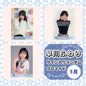 早川ふわり 1月 サイン入りランダムブロマイド | N GRACE SHOP