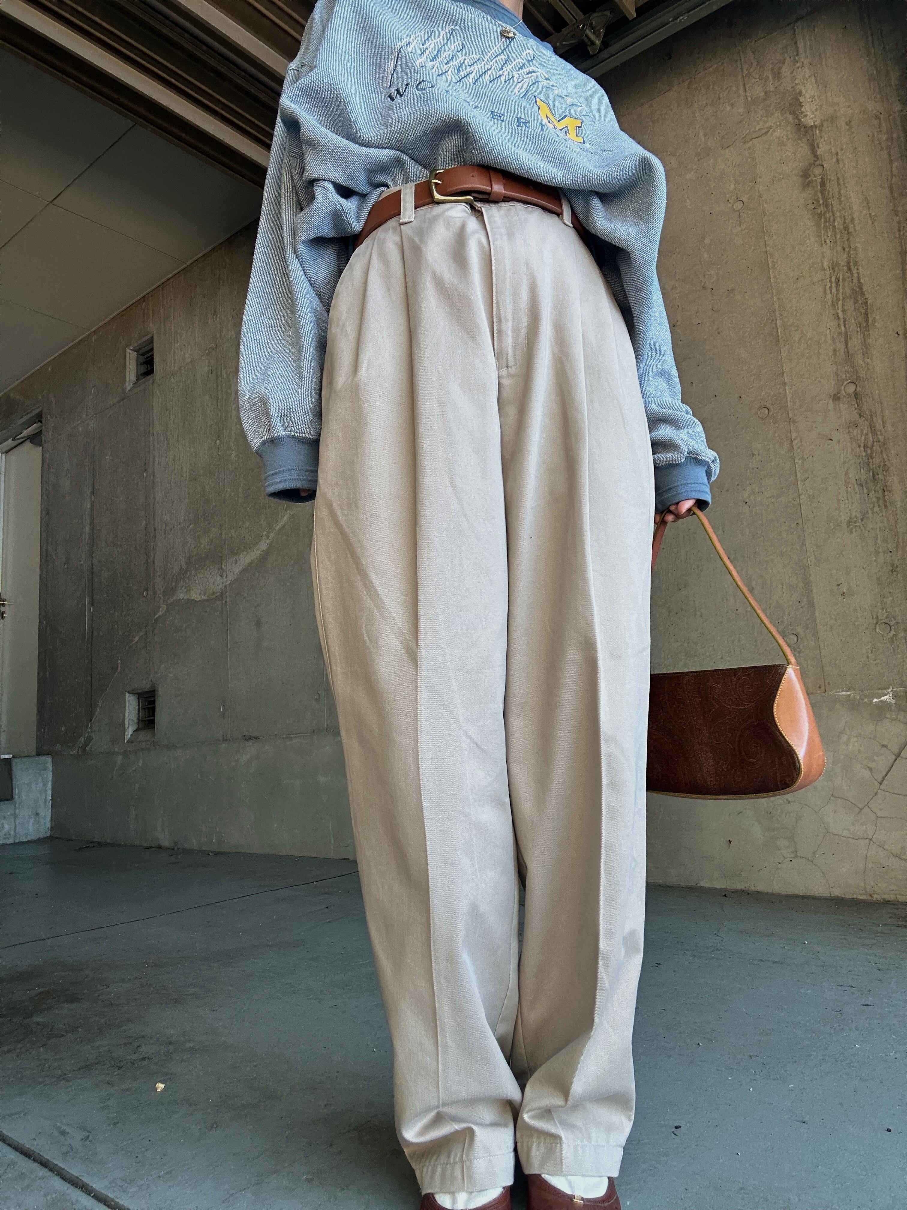 (PT760)DOCKERS 2 tuck chino pants