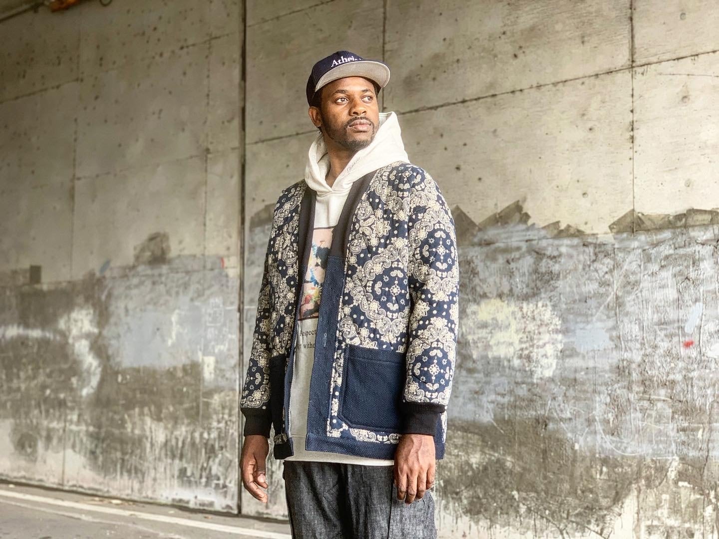 20AW バンダナキルティング 着物ジャケット / Bandana quilting kimono
