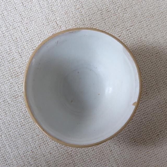 イギリス アンティーク ミキシングボウル/陶器製/ブロカント