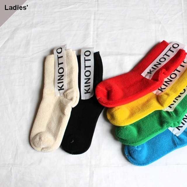 【再入荷】KINOTTO リバーシブルソックス レディース Reversible Socks　251A-02