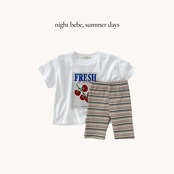 【取寄/韓国直送】Nightbebe  26/SM チェリーTシャツ ｜夏服｜韓国子供服