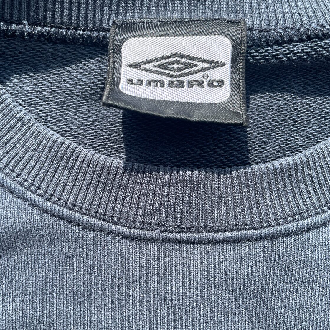 UMBRO アンブロ ダブルダイヤモンド ロゴドン スウェット ネイビー L 