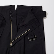 KUON / Single Pleated Belted Trousers