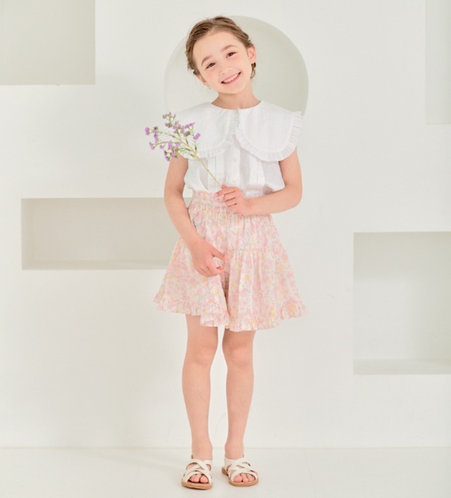YUKATA mini dress〈Light pink〉