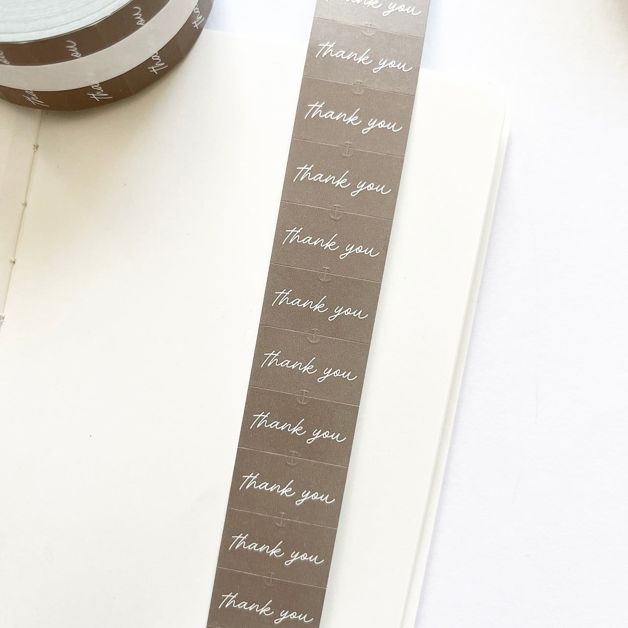 ラベラーシール 【thank you】 | alittlemini