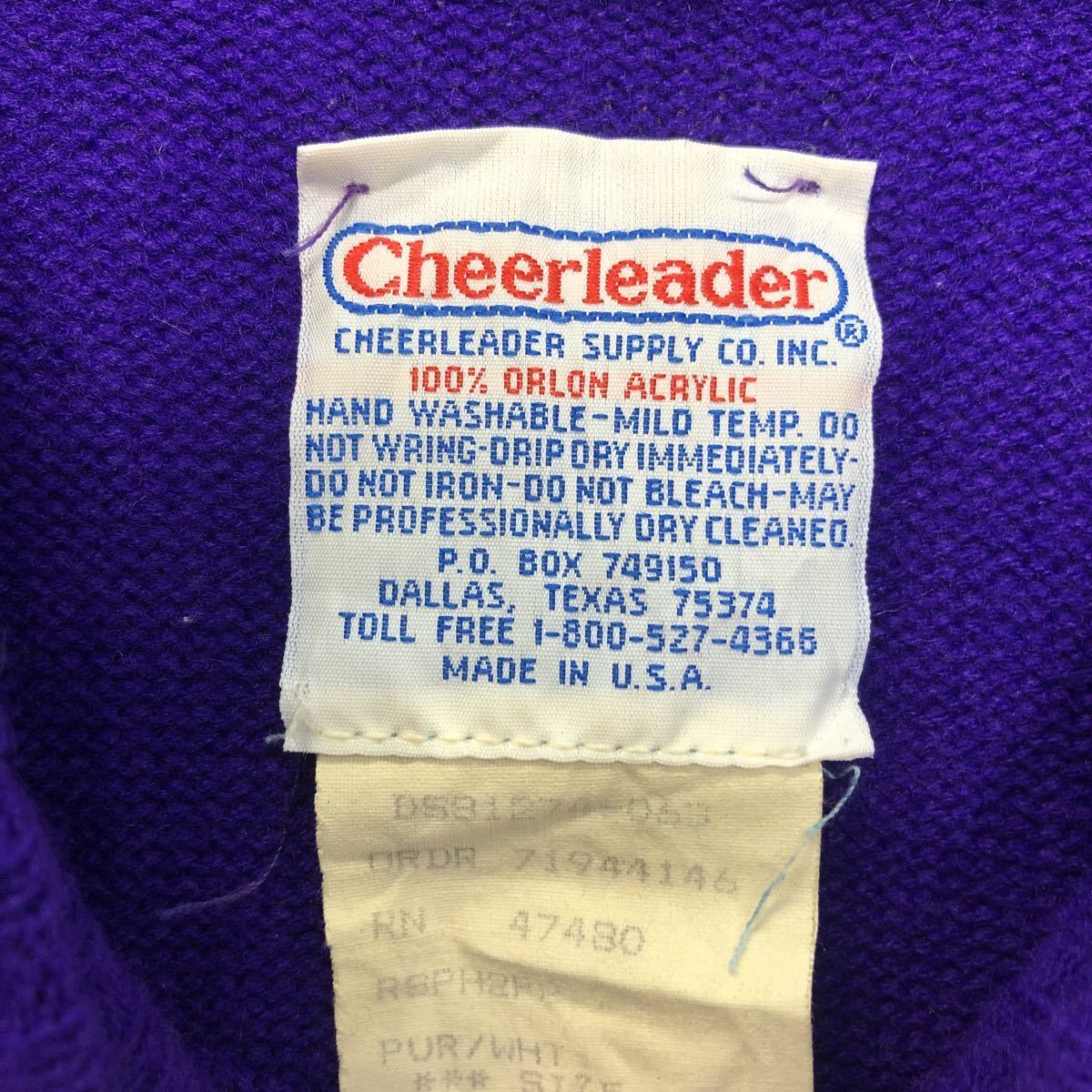 Cheerleader チアリーダーセーター USA製 レディースM /eaa323956