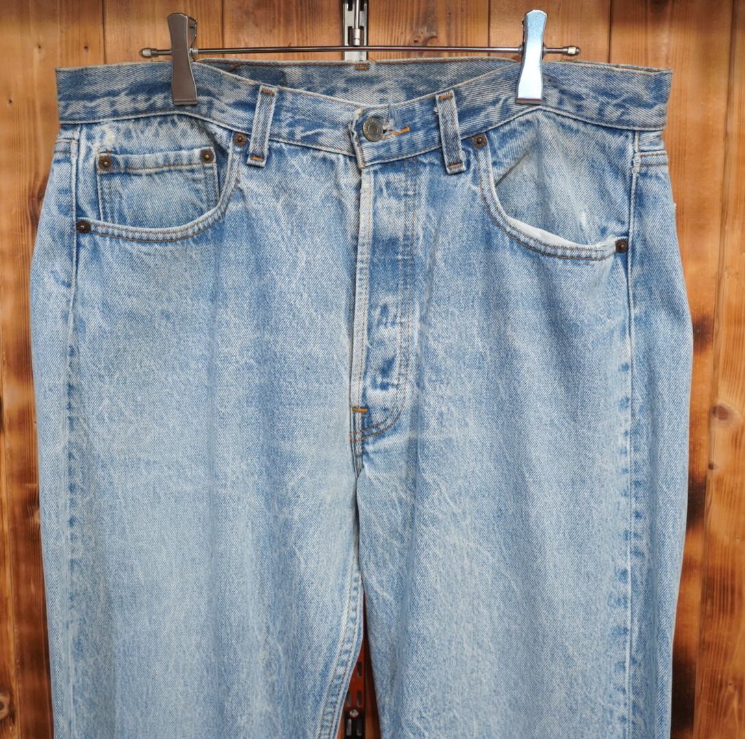 80s Levi's 501 ケミカルウォッシュ W34/88年 リーバイス デニム