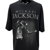 【MICHAEL JACKSON】マイケル・ジャクソン フォトプリント Tシャツ