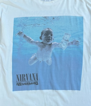 Vintage 90s XL Rock band T-shirt -NIRVANA-