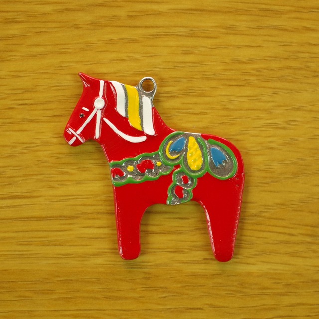 錫の飾り　ダーラナホース