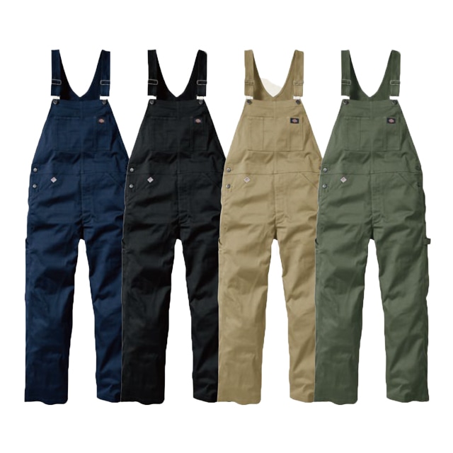 Dickies　T/Cストレッチオーバーオール　D-769