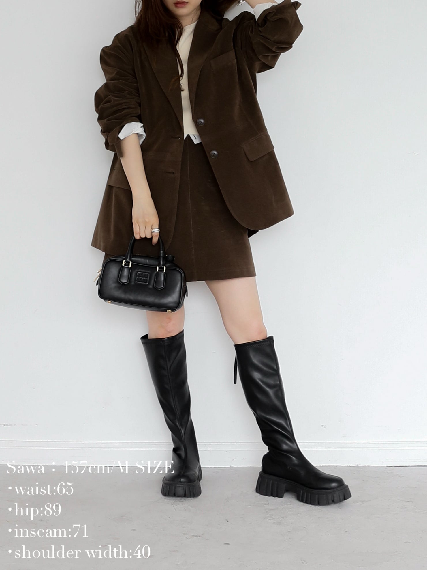 suede dad jacket | Katrin TOKYO