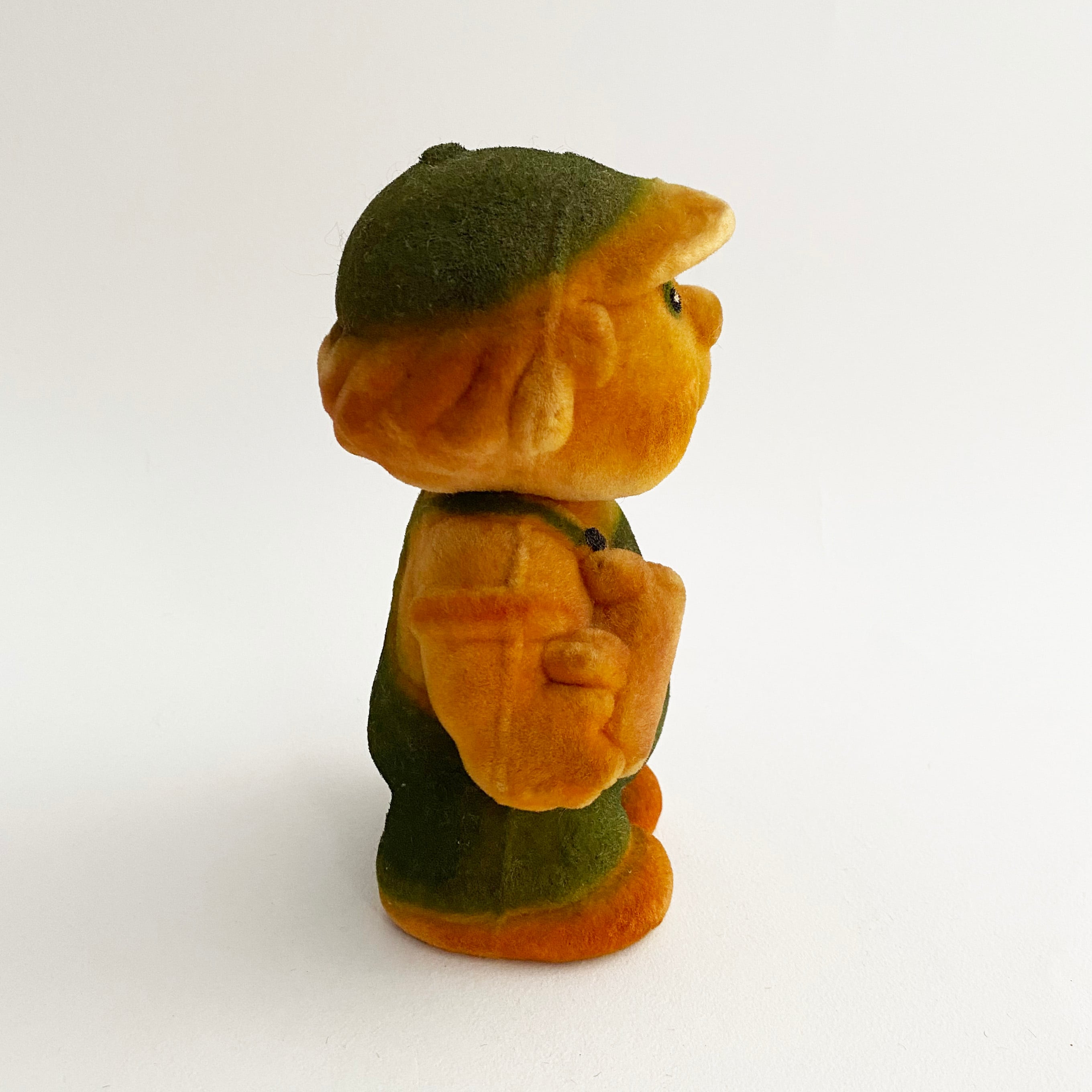 スポンジ人形(帽子男子/濃色)