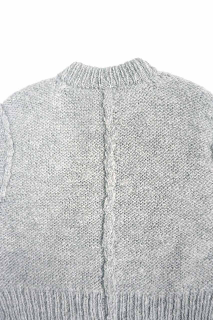 Hand Framed Chunky Mock Vest