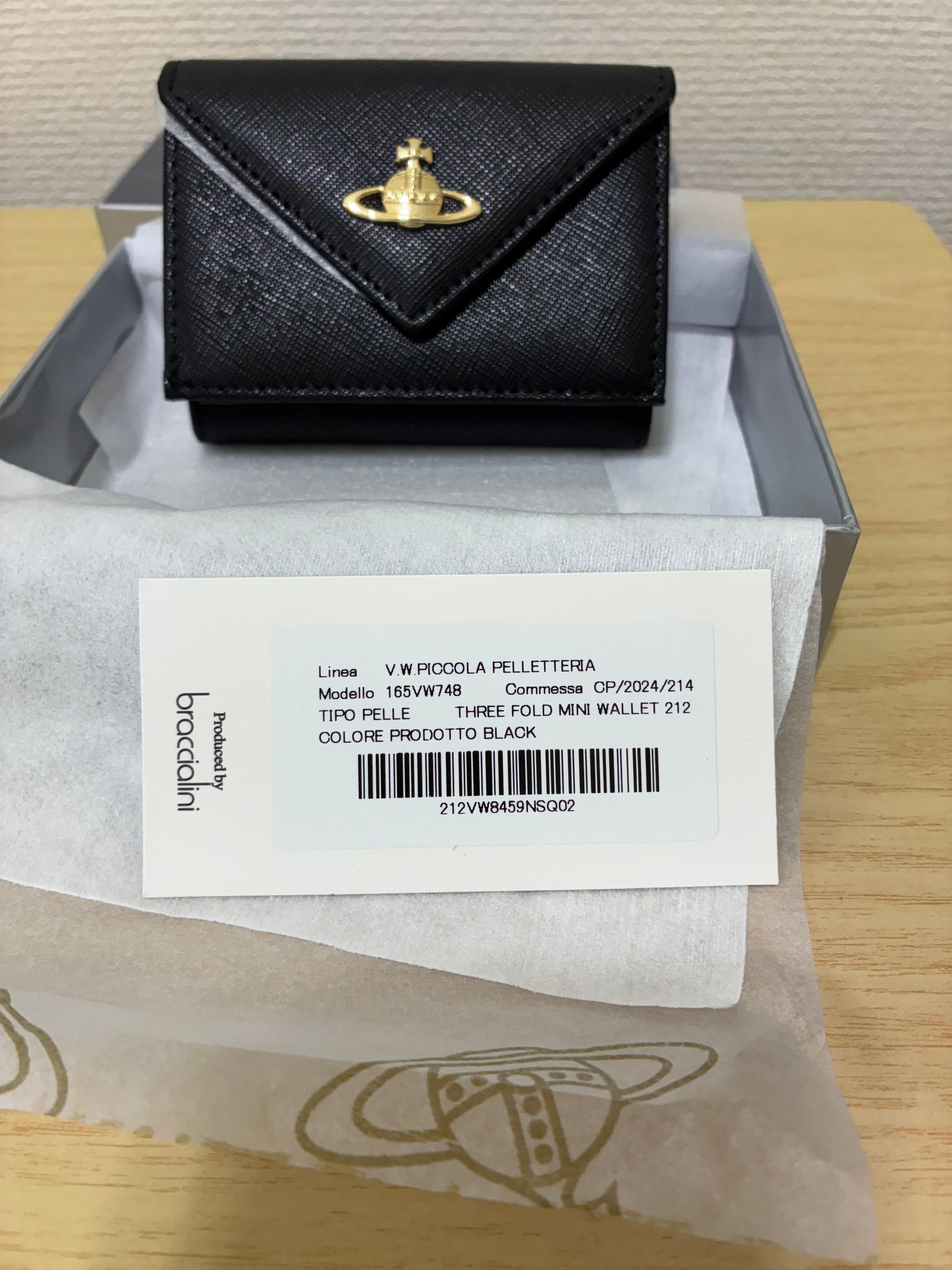 Vivienne Westwood ヴィヴィアンウエストウッド 三つ折り財布 ミニ財布