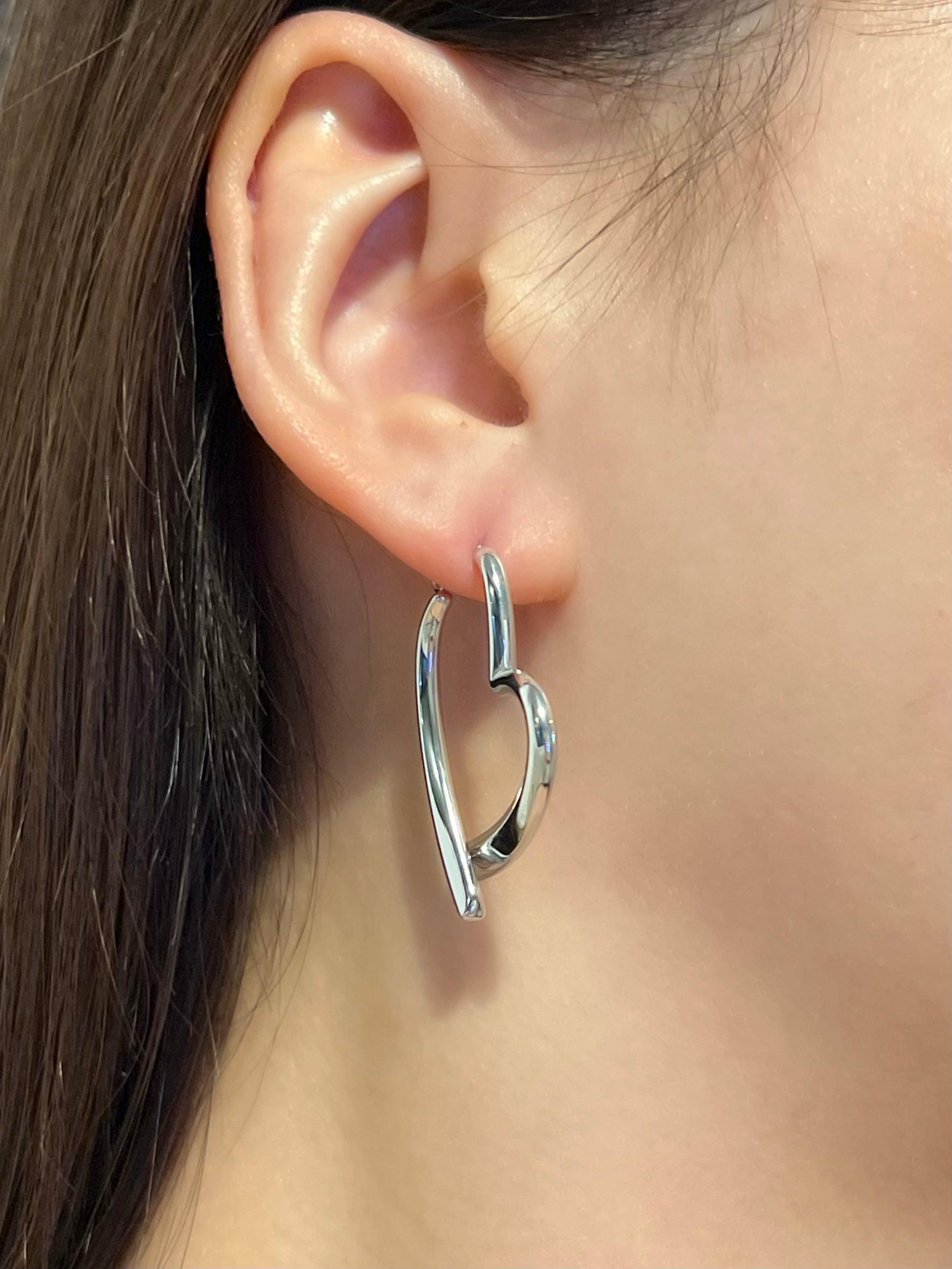 Swing heart pierce | Larme.