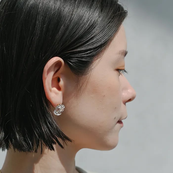 グレイシア（ピアス・イヤリンング）［HARIO Lampwork Factory