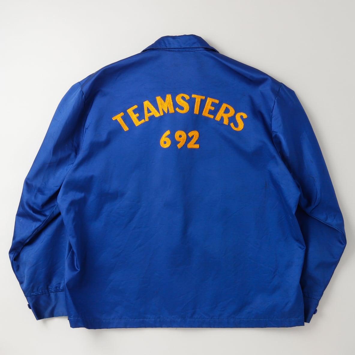 極美品】50s special vintage jacket satin fabric blouson made in