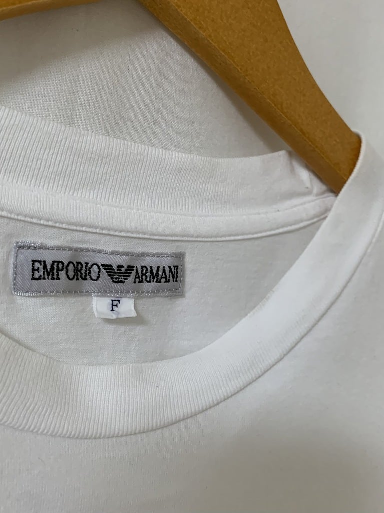 1990's Logo Print Short Sleeve Design T-Shirt "EMPORIO ARMANI"