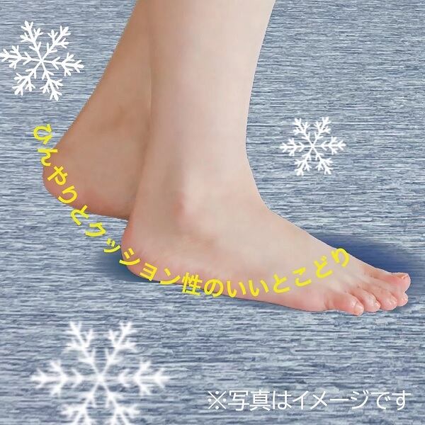 昭和西川】極厚冷感ラグ（1枚） サイズ180x230cm | fabulous