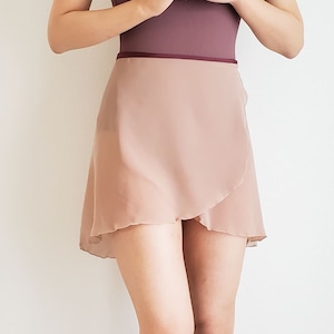 【limited】NORMAL wrap skirt【ミルクチョコ×クランベリー】