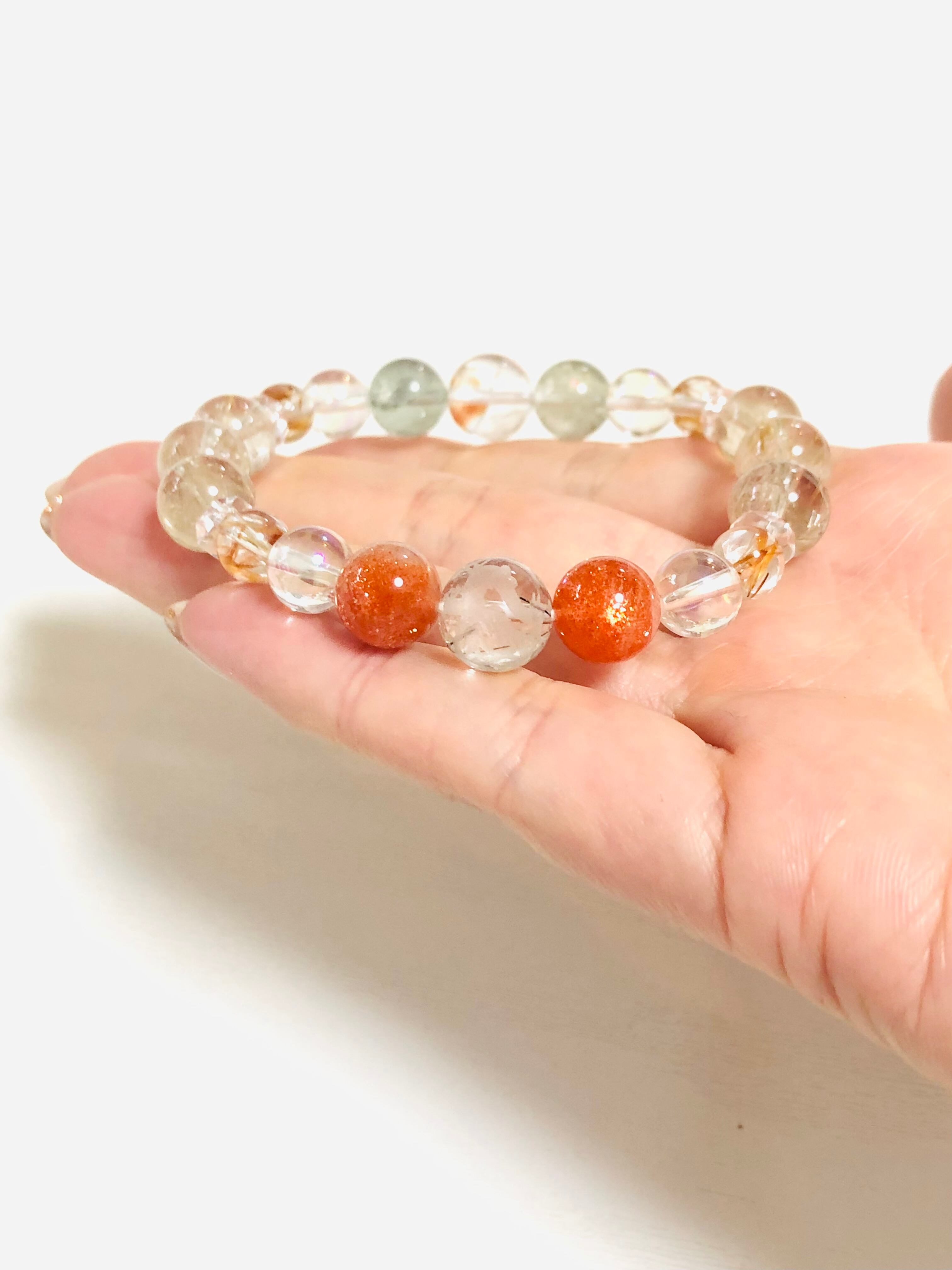 ＊お花好きな★Panだぁ様11/17＊ルチルクォーツ【良質】　サンストーン お花好きな☆Panだぁ様11/17＊ルチルクォーツ【良質】 サンストーン