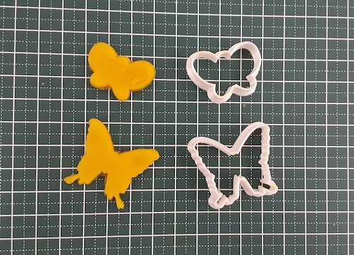 クッキー型 蝶々 枠