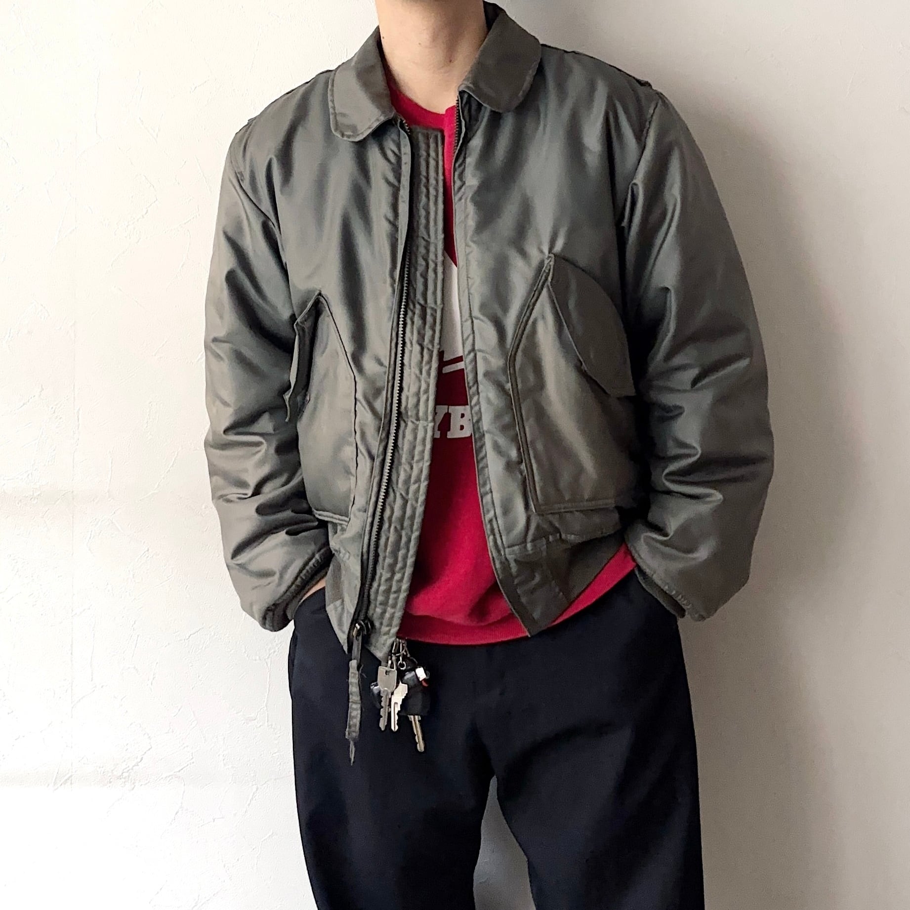 Vintage 90's CWU-45/P Flight Jacket | Antler