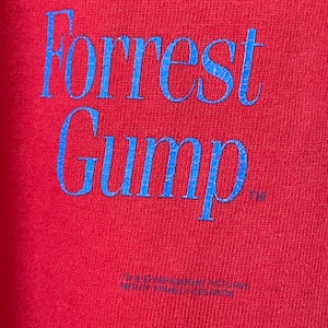 【FRUIT OF THE LOOM】90s  USA製 ババガンプ シュリンプ アドバタイジングTシャツ アメリカ古着