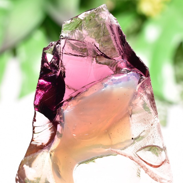 《虹入り》シエラネバダ産 アンダラクリスタル原石 ローズピンク&パープルマルチカラー