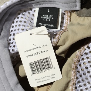 Deadstock L USA 99年 Vented Spoonbill Cap Patagonia スプーンビルキャップ パタゴニア