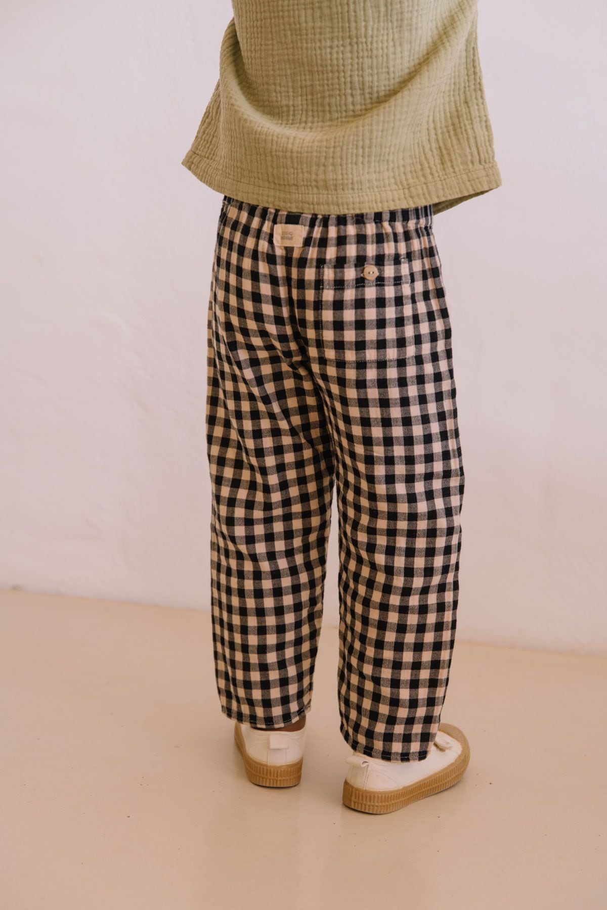 送料無料・即納【STUDIO BOHEME】36m〜8y PANTS COUSIN / GINGHAM
