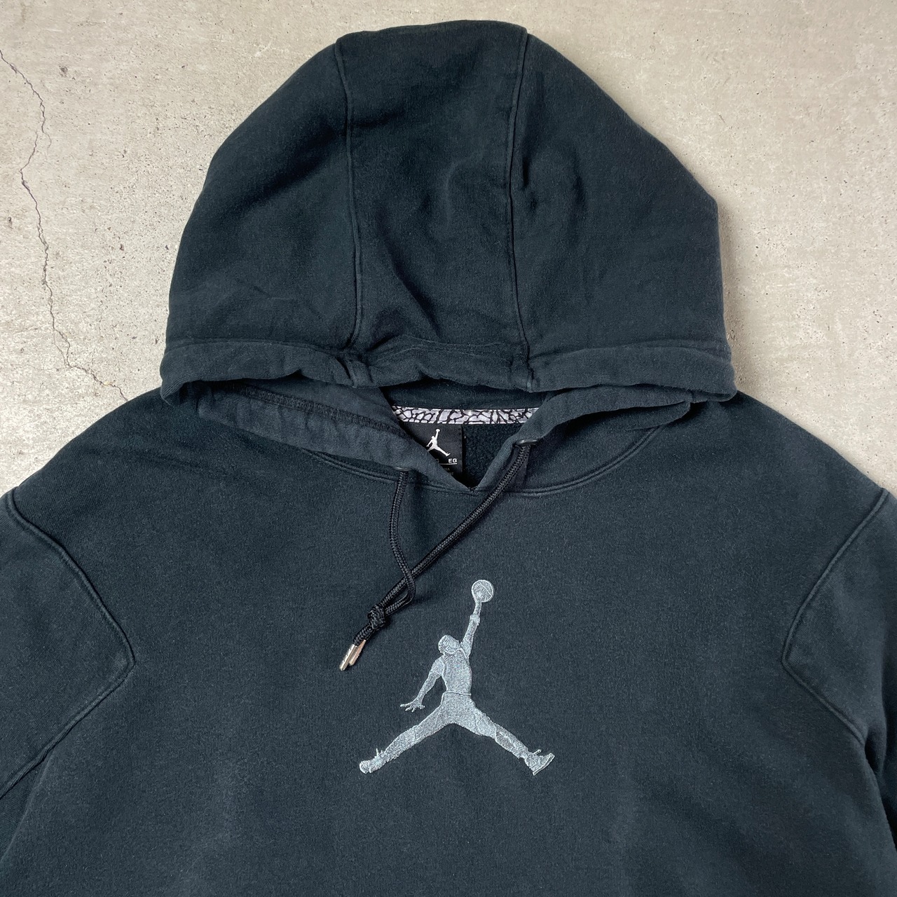 NIKE ナイキ AIR JORDAN エア ジョーダン ロゴ刺繍 スウェットパーカー 