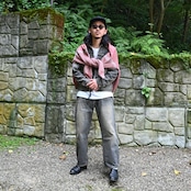 INTÉRIM / SHABBY VINTAGE "2ND" SHUTTLE DENIM SIDE PANEL JACKET