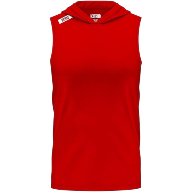 Nxtrnd 軽量ノースリーブフード付きシャツ アメフト インナーウェア