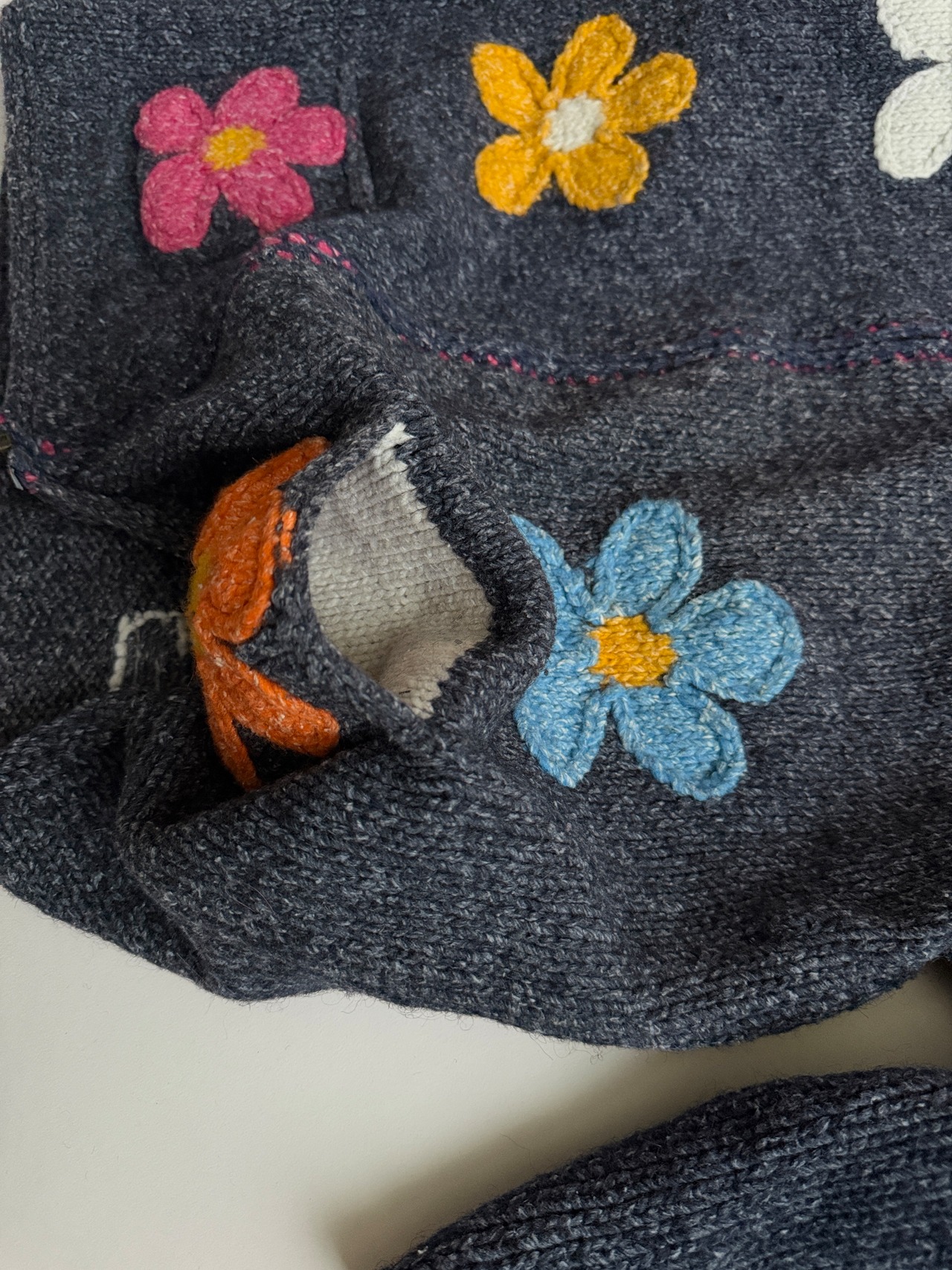 Floral kint cardigan - 13
