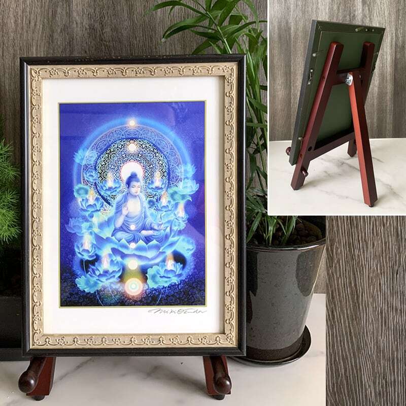 風水開運神仏絵画　弁財天と神の遣い～月光星水を舞う白龍白蛇　sunsui様作品 風水開運神仏絵画＊願い叶える弁財天とW白蛇と白龍〜龍