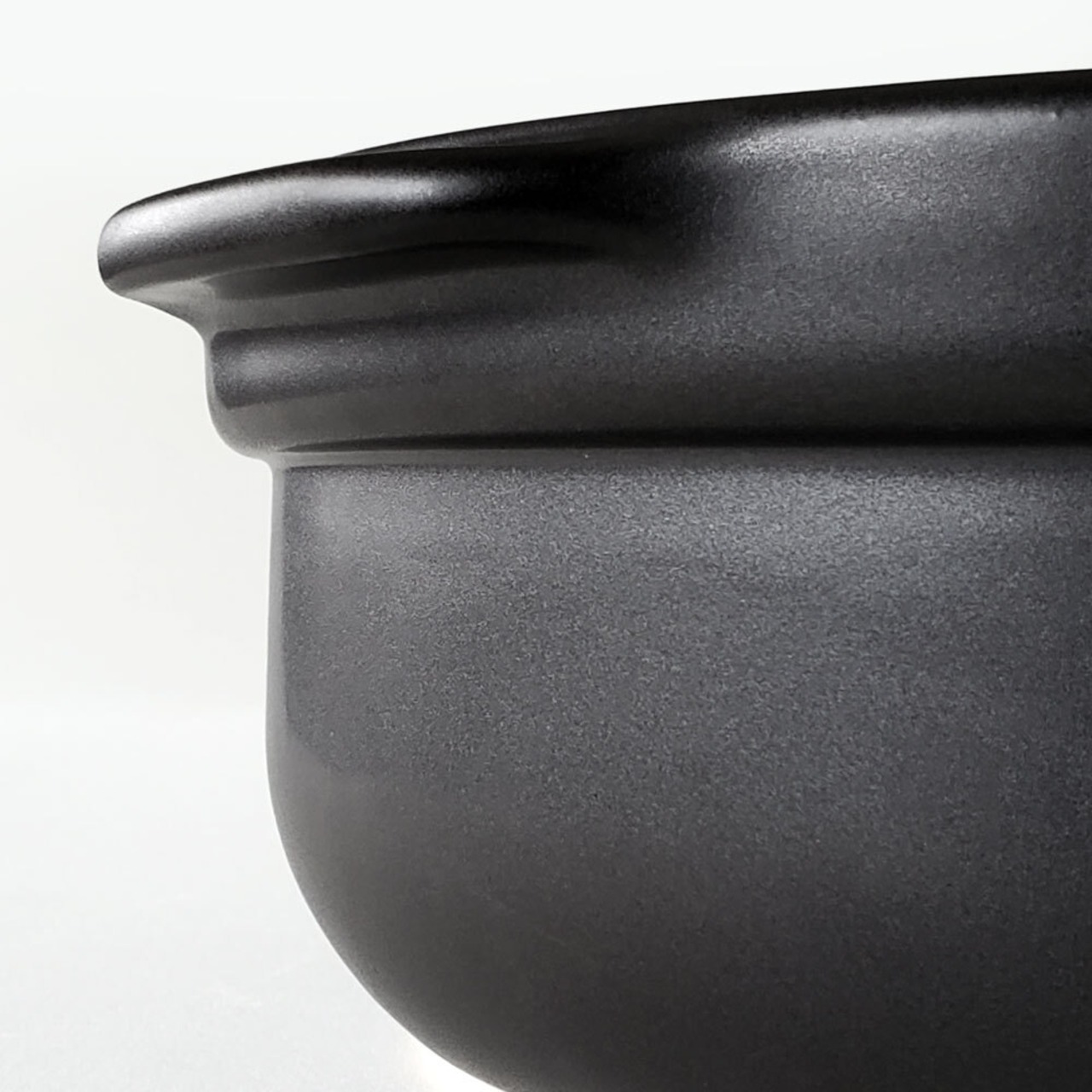 土鍋 直火専用 宴 黒 6号 鍋  1人用 美濃焼 日本製 おしゃれ