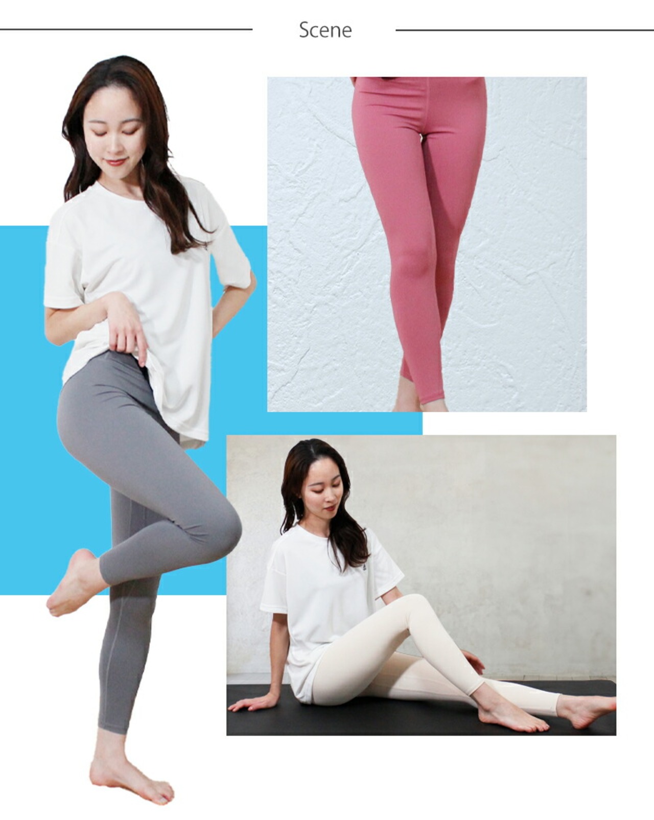 ヨガパンツ ヨガウェア スパッツ レギンス ヨガ フィットネスパンツ レディース ジム パンツ トレーニングパンツ スポーツウエア トレーニングウエア 10分丈 スリム アクティブウェア ストレッチパンツ アスレチックウェア