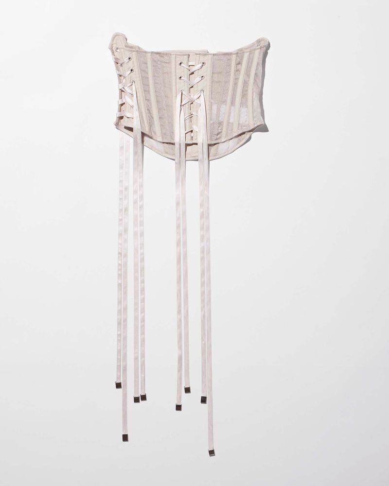 mukcyen 24aw collection コルセット 24FWからデビューした mukcyen