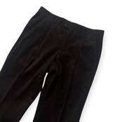 allegri アレグリ ピケ タック パンツ 91/ダークブラウン メンズ 三陽商会