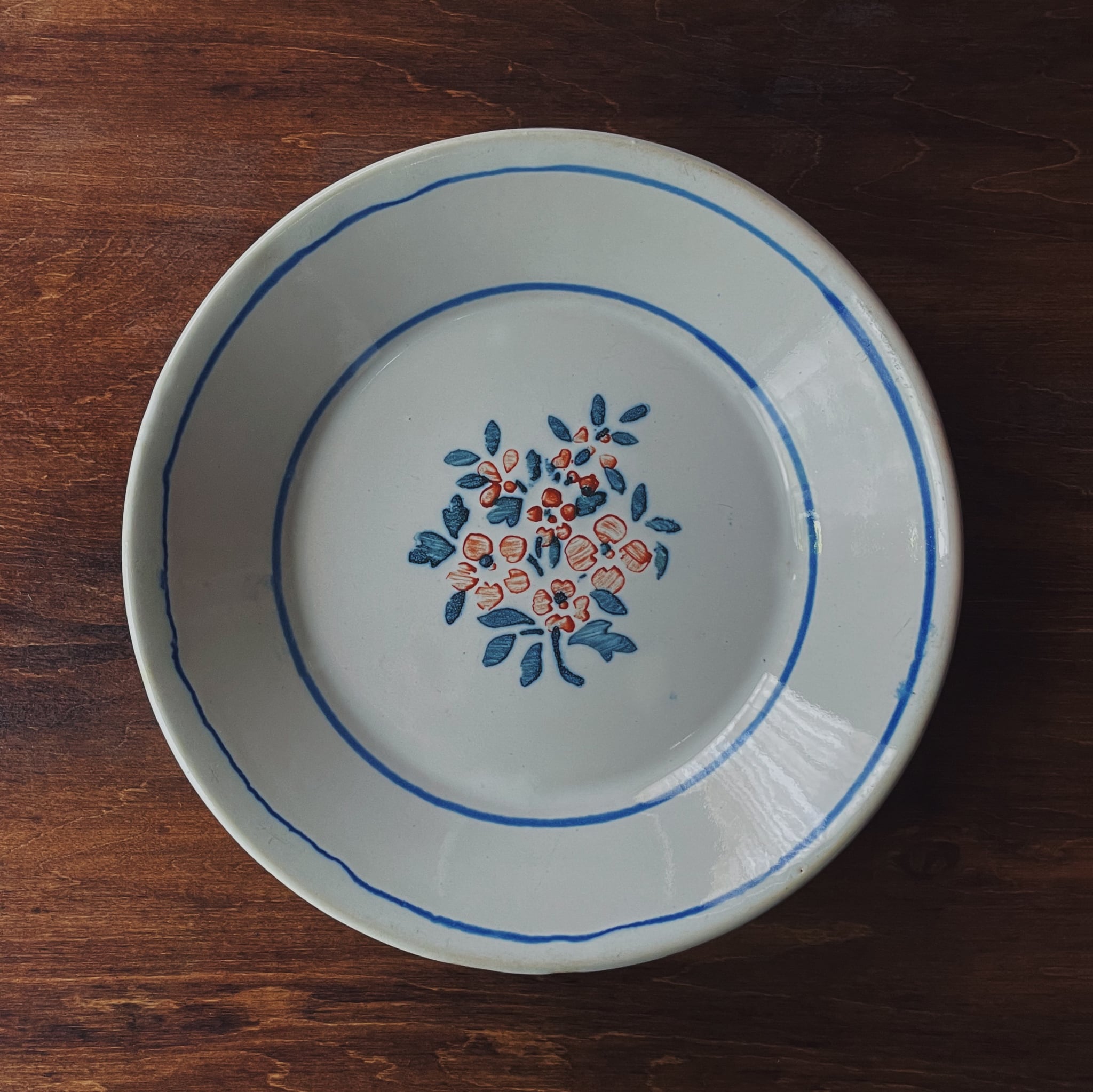 France Hand paint plate