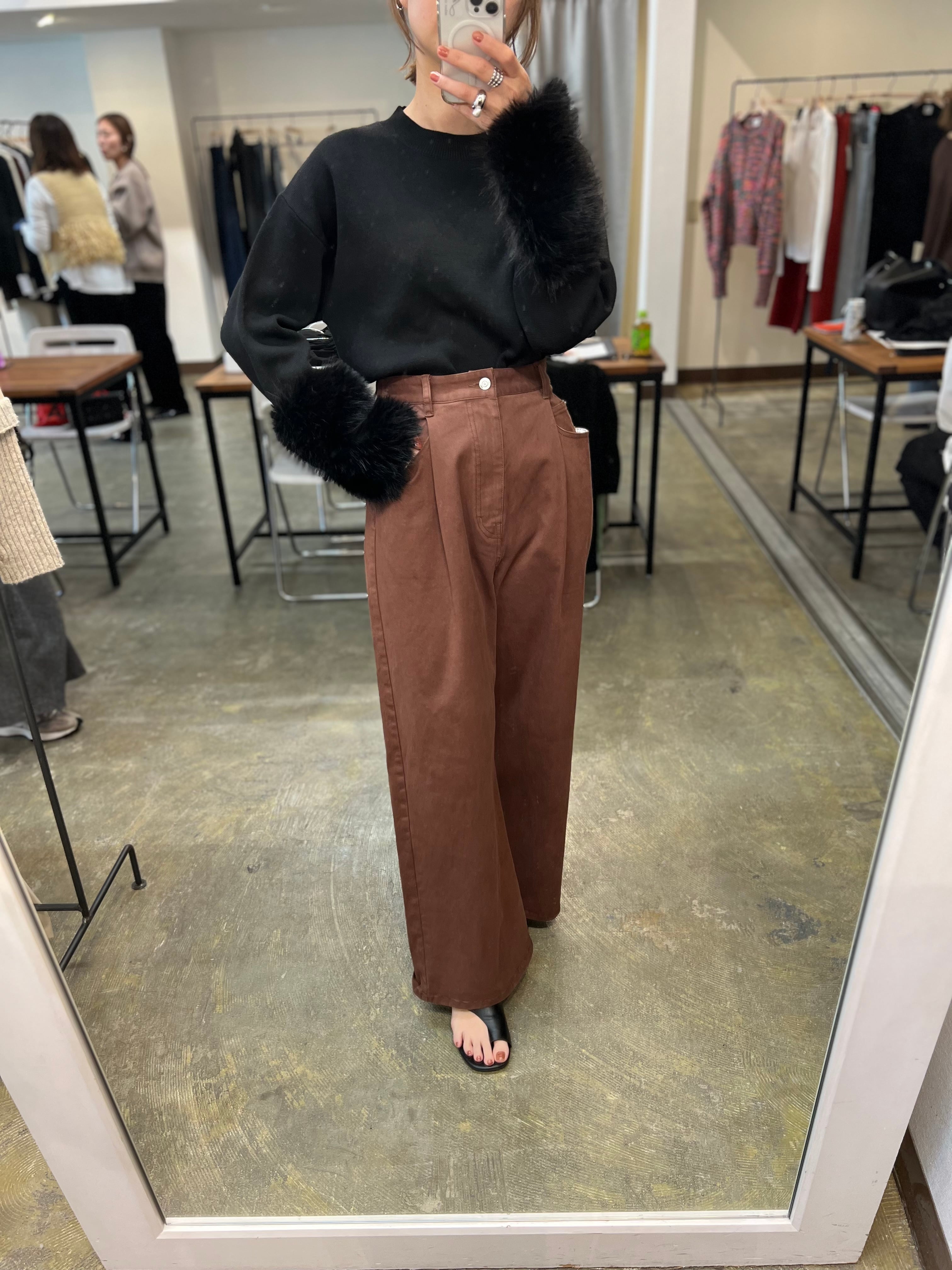 【CHIGNON】ハイウエストチノパンツ　3245-288BT