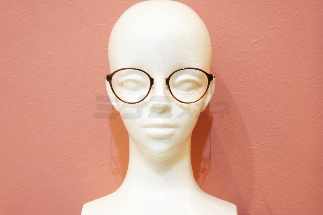 CLAYTON FRANKLIN メガネ 633 BCR 日本製 ボストン クレイトン