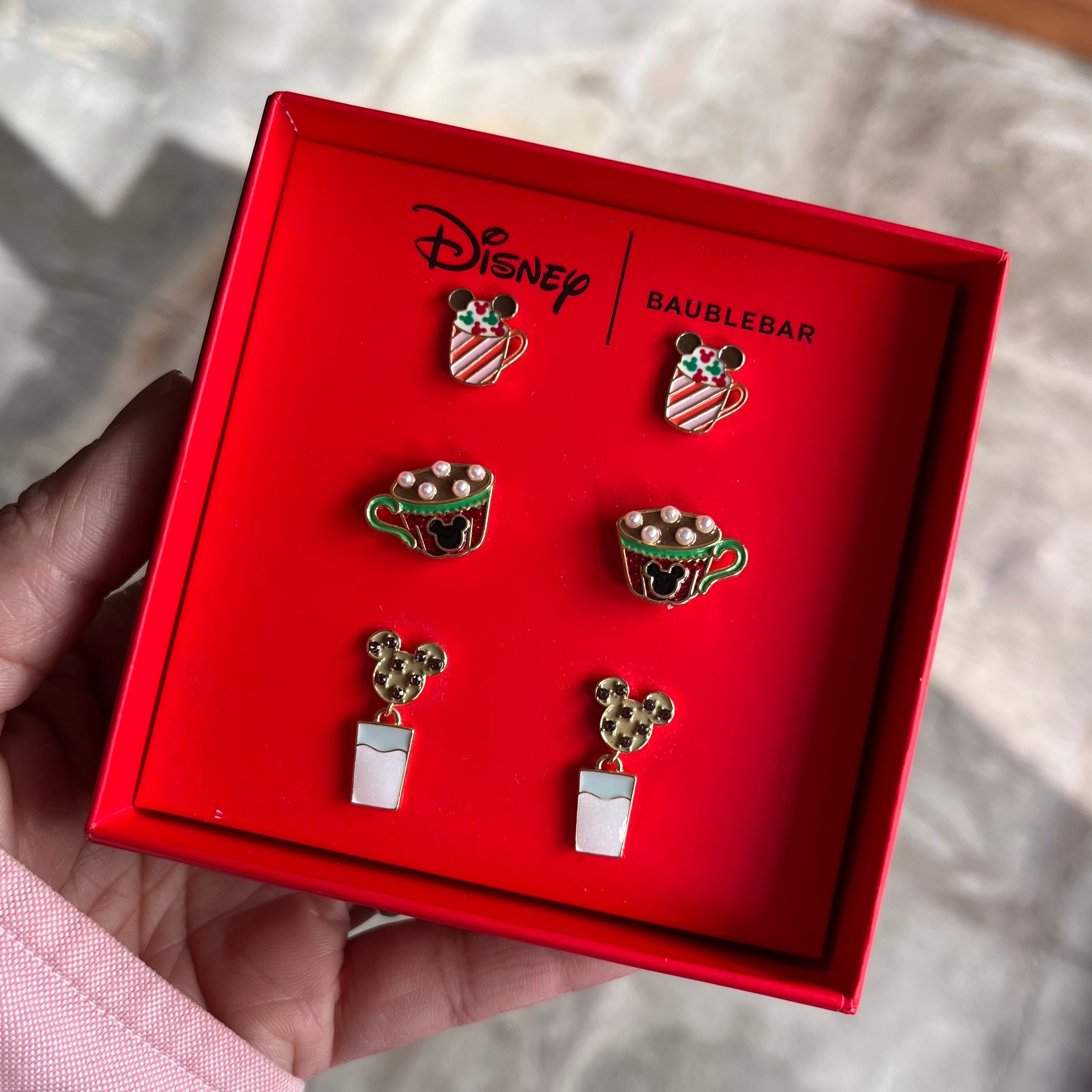 Disney x Baublebar Chip 'n' Dale Pierced Earrings | 古着屋mellow