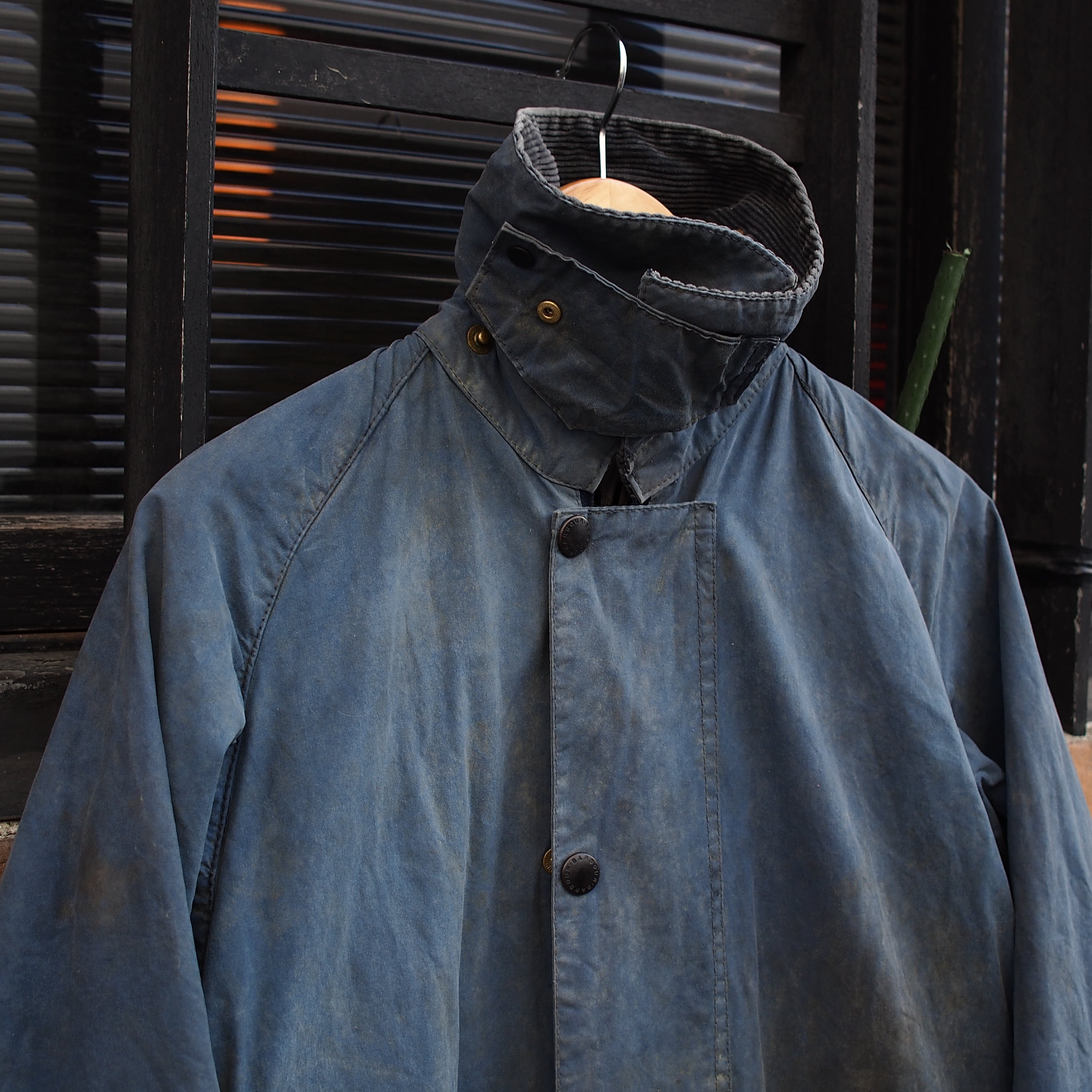 1980's Vintage Barbour “BURGHLEY” 36 ビンテージ バブアー ...