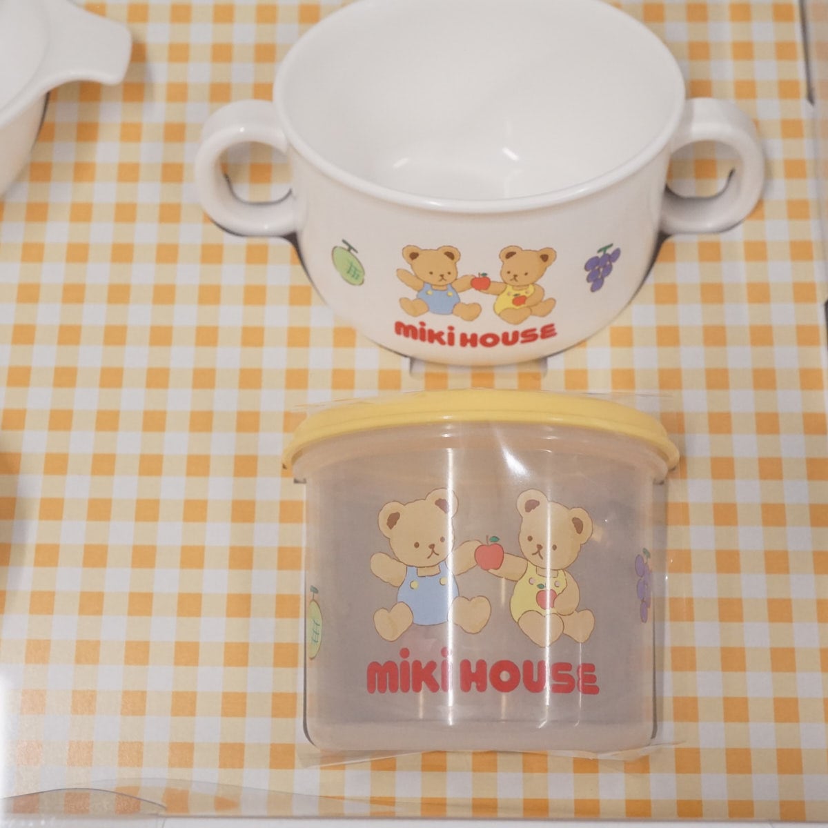 新品未使用】miki house ミキハウス テーブルウェアセット 箱付 食器